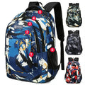 Tactical Lightweight Waterproof School Backpack Dark Blue Colour with Zipper Closure
