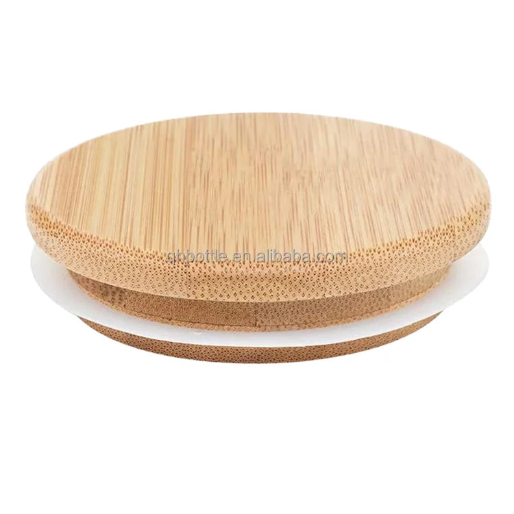Eco-Friendly 70mm/86mm Wooden Bottle Lids with Sealing Aprons for Liquor Juice Beverage and Sustainable Home Bar Solutions