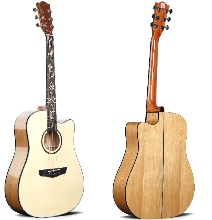 41 inch Spruce top acoustic guitar electric acoustic guitar Deviser
