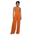 Different Colors Summer Elegant 2025 Jumpsuit Woman White One Shoulder Wide Leg Jumpsuit