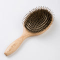 Boar Bristle Round Hair Brushes Luxury Custom logo Manufacturer Eco-Friendly Oak Wooden Private Label Boar Bristle and Nylon
