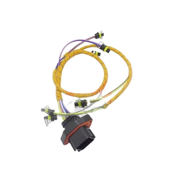 C9 Engine Oil Injector Wiring Harness for Excavator Parts 215-3249 2153249 Made of Durable Metal