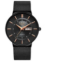 LIGE 9949  Mens Watches Luxury Waterproof Ultra Thin Date Clock Male Steel Strap Casual Quartz Watch Men Sports Wrist Watch