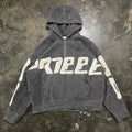 Salati Manufacturer Custom Logo Zipper Winter Fleece Wool Warm Oversized Embroidery Applique Patch Sherpa Hoodie for Men