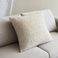 Luxury 100% Wool Throw Pillow Soft Touch Back Support Flame Retardant Eco-Friendly for Bedroom Sofa Home Decor Outdoor Use
