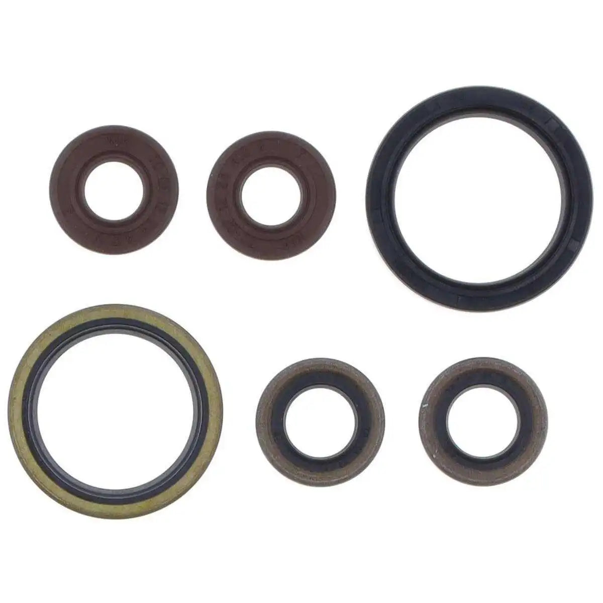 Centauro Sherco 450 SEF-R Engine Oil Seal Kit 15-22 with NBR Silicone Rubber FKM Materials for Piston Packing Mechanical Seal