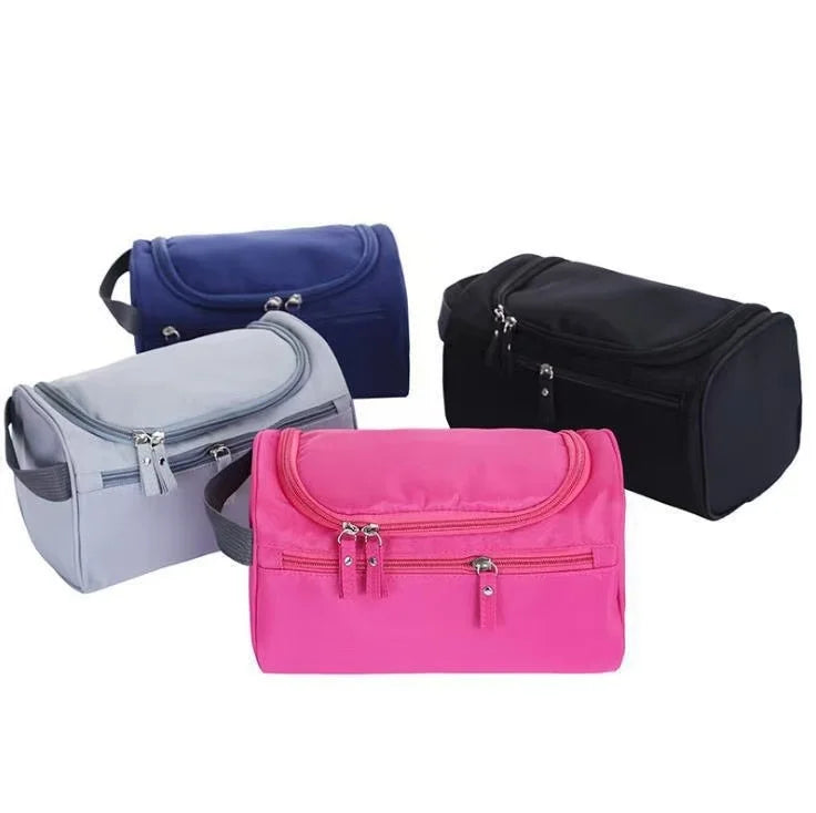 Travel Storage Bag Multifunctional Men's Grooming Bag Portable Shower Bag Large Capacity Hook Hanging Wall Side Handbag