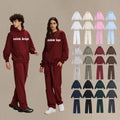 Popular Streetwear Heavy Weight Oversize Male Hoodies 58 Cotton 42 Polyester Hoodies Drop Shoulder Plain Terry French Hoodies