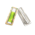 Slide Card Packaging for Cosmetic Plastic Chapstick Blister Tray Clear Pet Lip Balm Blister Pouch Adhesive