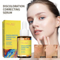 Anti Aging Lift Brightening Skin Care Hyaluronic Acid Vitamin C E Peptide Collagen Facial Discoloration Correcting Serum