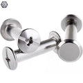 Nickel Plated Philips Driver Binding Post Book Female-Male Chicago Screw