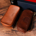 Erliao Portable Leather Smoking Pipe Bag New Smoking Pipe Accessories High Grade Tobacco Pipe Storage Bag
