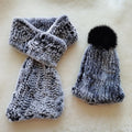 Sample Support Factory Price Low Competitive Price Golden Supplier High Level Rex Rabbit Fur Scarf and Hat