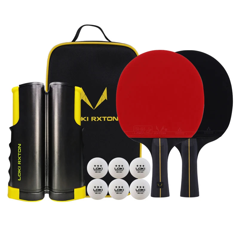 Loki Rxton Professional Training Table Tennis Racket Ping Pong Bat Paddle With OEM ODM Service