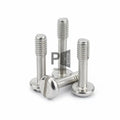 304 Stainless Steel Pan Head Slotted Lock Screw M2 M3 M4 M5 M8 Anti Loose Non Take Out Hand Thumb Slot Captvie Screw