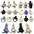 Stocking 5# Nylon Slider Custom Cartoon Sliders and Zipper Puller for Handbag Garment
