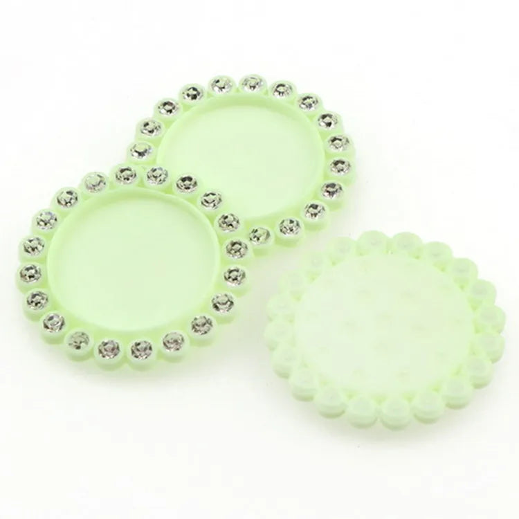 Resin Dot Diamond Time Gemstone Crystals Rhinestones Tray Custom Color DIY Children's Hair Accessories Brooch Jewelry Cabochon