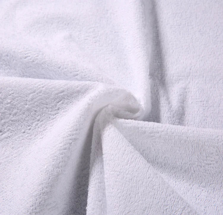 Bamboo/Cotton Terry Cloth Waterproof Laminated Fabric with TPU Film