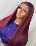 Wholesale 13x4 Lace Front Wigs for Black Women  Cheap Red Wigs Brazilian Remy Hair Lace Front Raw Virgin Human Hair Lace Wigs