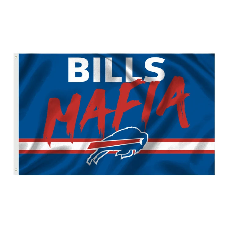 Custom 3X5FT nfl Football Banner BILLS Flag