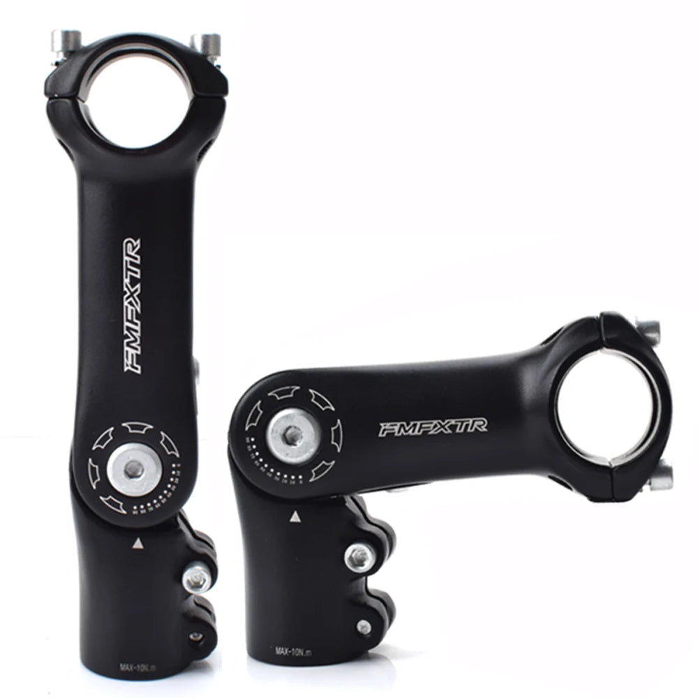 Mountain Bike Handlebar Faucet Handlebar Increaser Adjustable Riser 25.4*31.8 Negative Angle Adjustable Riser Bicycle Stem