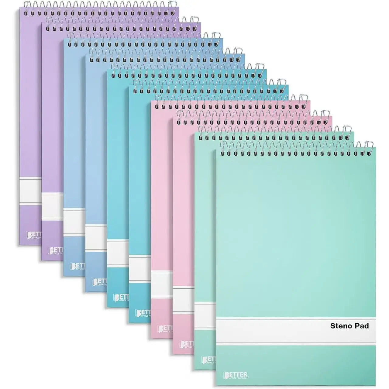 Colored Morandi Wire Circle Notebook Student Plan Thickened Notebook Simplified Divider Page Notebook Cover Customization Logo