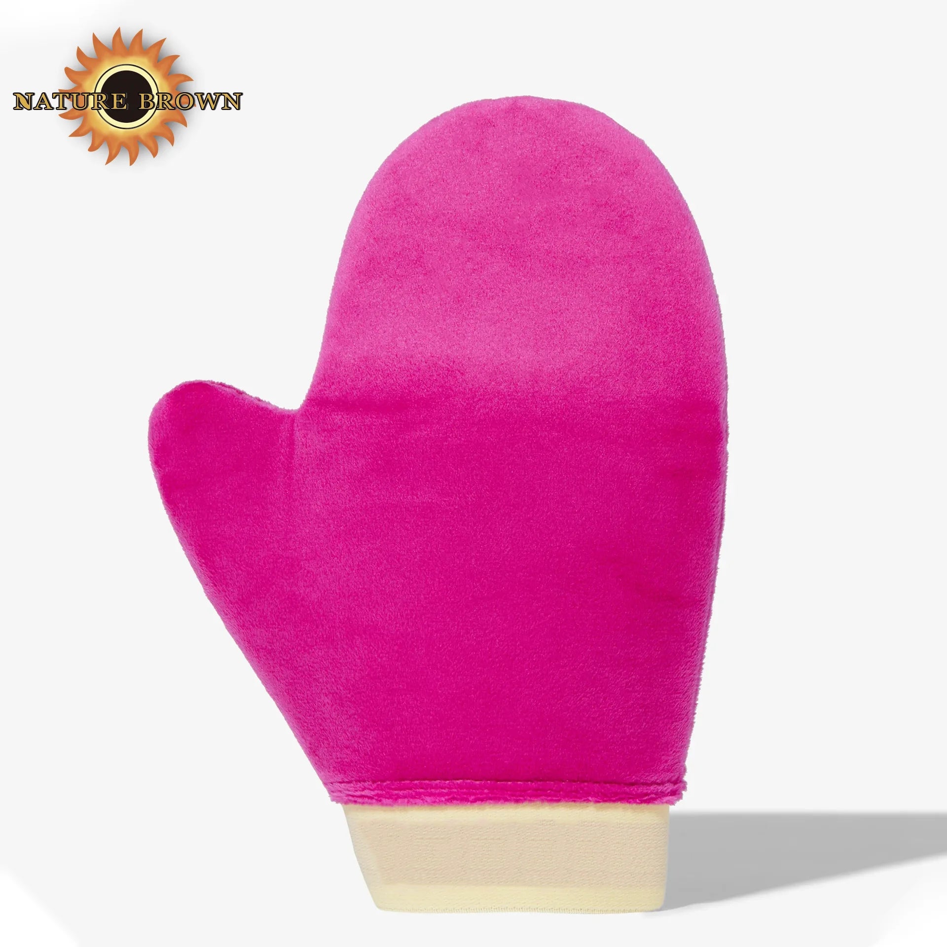 Hot Sale Elastic Band Thumb Blending Applicator Velvet Glove Sunless Tanning Accessories Self Fake Tan Mitts Tanning Mitt