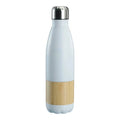 FX Factory Hot Sale Bamboo Cork Stainless Steel Vacuum Insulated Double Walled Water Bottle Sports Cola Bottle for Outdoors