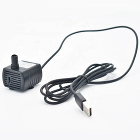 DC5V USB Mini Plastic Water Pump Turtle Fish Shrimp Pet Water Dispenser Solar Pump Accept OEM Can Equip with LED Light