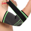 Fashion Sports Essential Comfortable Elasticity Elbow Pad Compression Support Sleeve Brace for Tennis
