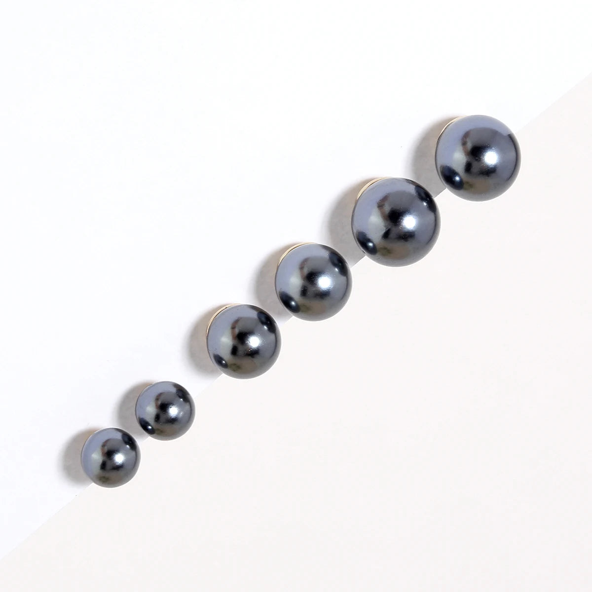 New Hot Selling Hawaiian Black Shell Pearl Luxury Gold Plated Pearl Stud Earrings for Women