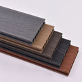 Easy Installation 3D Outdoor Flooring Wood Plastic Composite WPC Square Hole Hollow Decking