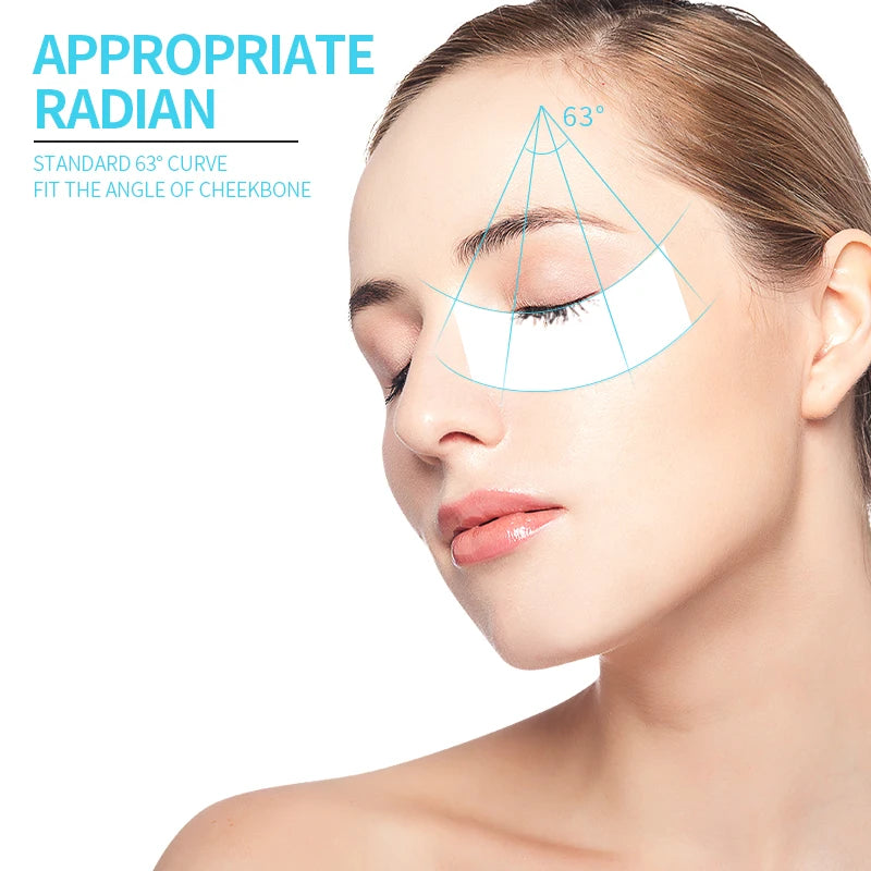 Top Selling Beauty Tool PE Foam Gel Eye Pads for Eyelash Extensions Isolation Sticker for Eyelash Cleanser