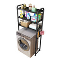 Saver Space Metal Three-Layer Storage Holders Racks Bathroom Organization Washing Drying Machine Stand Stacking Shelf Sliding MegaBDM