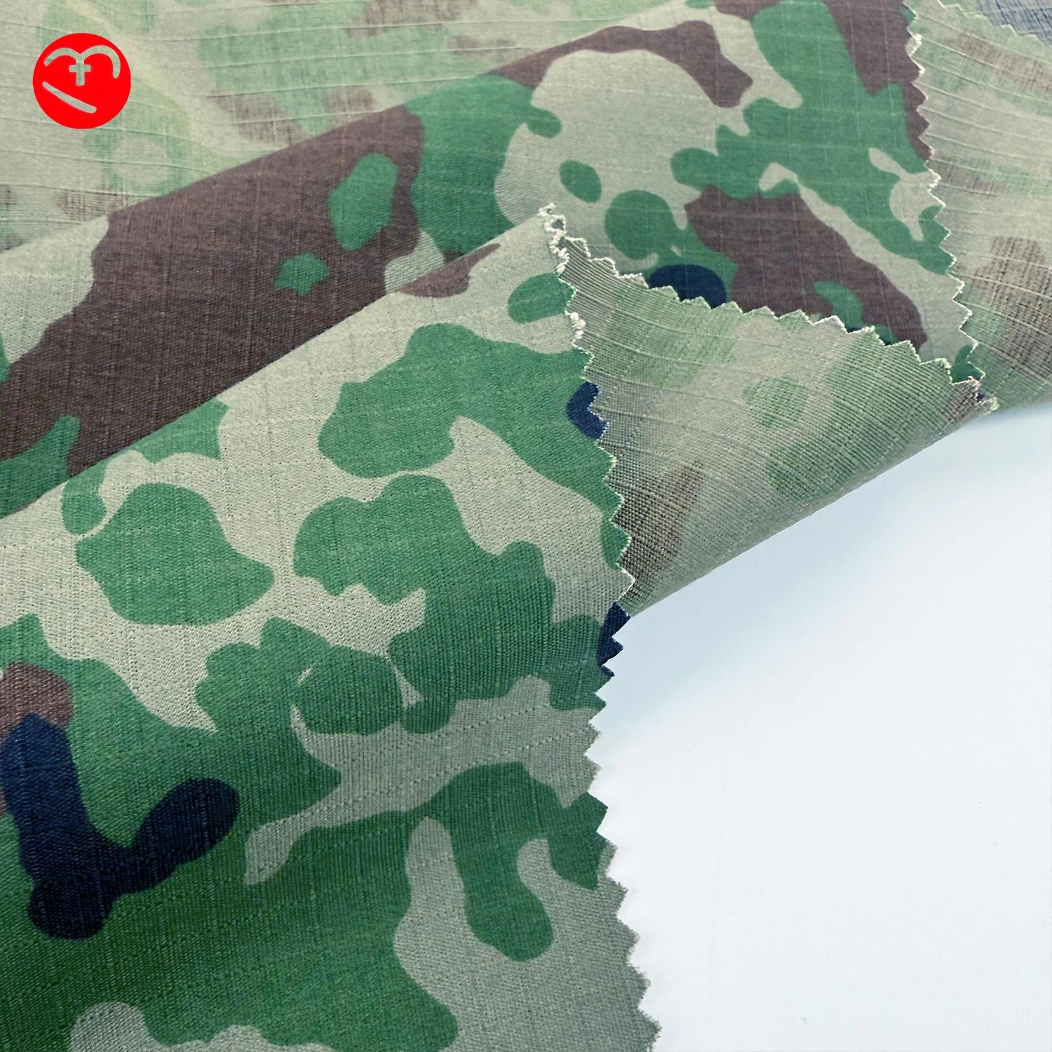Waterproof Digital Printed Camouflage Fabric 500D Nylon Grid Fabric Fire Resistant for Camouflage Garments Bags Tents Fabric