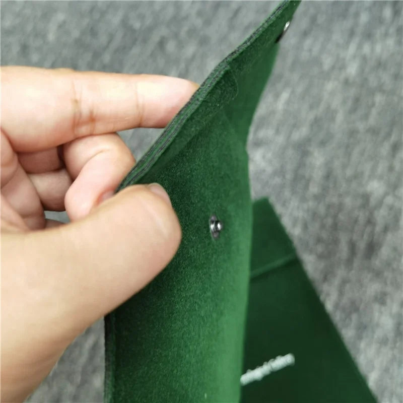 Chuanghua Velvet Envelope Bag Luxury Envelope Bag Custom Pouches with Logo for Jewelry Green CH T/T Trade Assurance 100 Pieces