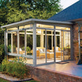 Manufacturer Building Glass 10mm 12mm Aluminum Frame clear Tempered Glass for Garden Room Sunroom for Tea Room Pet House