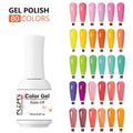 KUDAN Nail Gel Pro 80 Colors Nail Polish Gel Non-Toxic Low Odor Long-Lasting DIY Nail Tools UV Gel Nail Polish