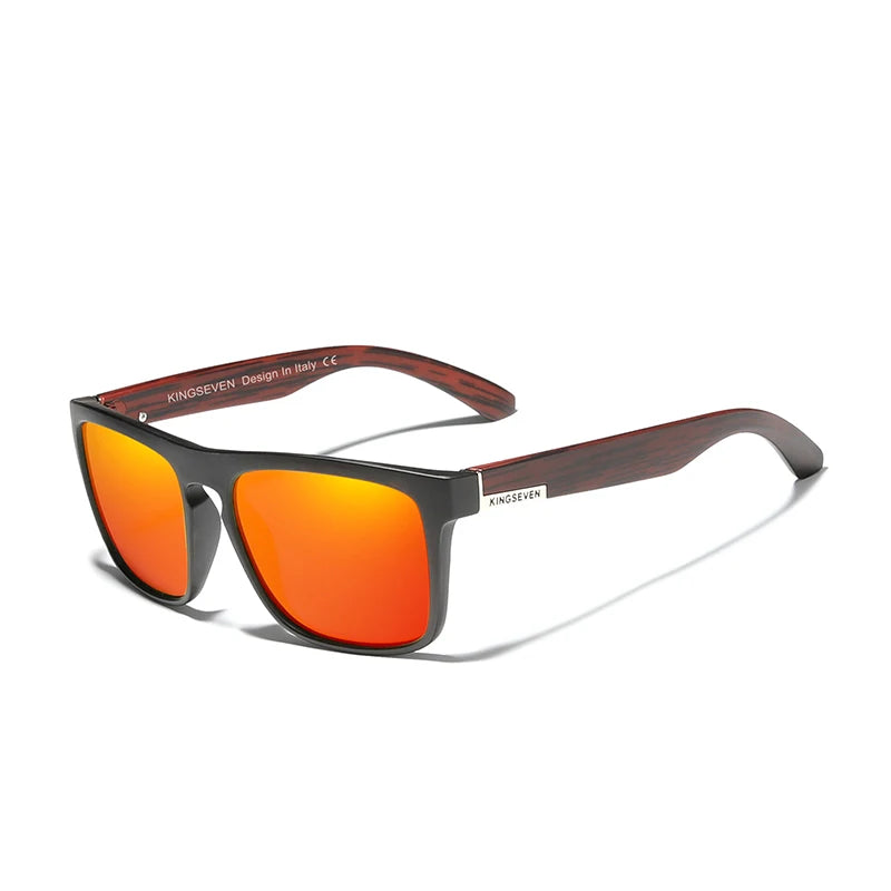 KINGSEVEN TR90 Frame Polycarbonate Lens UV400 Polarized Sunglasses Outdoor Sports Eyewear for Men Women Adult Model LC-751