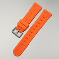 22mm 20mm Multi Color Orange Quick Release Silicone Rubber Watch Band for Smartwatch