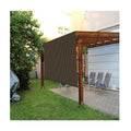 Garden Outdoor Sun Shade Hdpe Polycarbonate Awning /  Blackout Roller Blind/ Shades windows