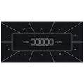 2026 Hot Sale Non-Slip Cheap Factory Supply Wholesale Casino Poker Mat Texas Mat Natural Rubber Poker Table Mat