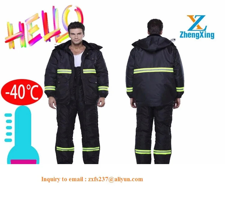 Custom Made Cold Room Storage Freezer Jacket and Pants Winter Safety Work Suit
