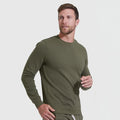 Custom Men's Sport Sweatshirts Soft Cotton Fleece Crewneck Embroidered Customized Logos Colors ODM Eco-Friendly Breathable Sizes
