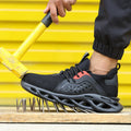 Hot Selling Breathable Work Boot Casual Trainers Steel Toe Lightweight Men Safety Shoes 808 MegaBDM