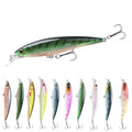 SNEDA Lifelike Sinking Minnow Lure Long Casting Fishing Lures 110mm/13.5g Fishing Gear With Double Circle and Quality Hooks