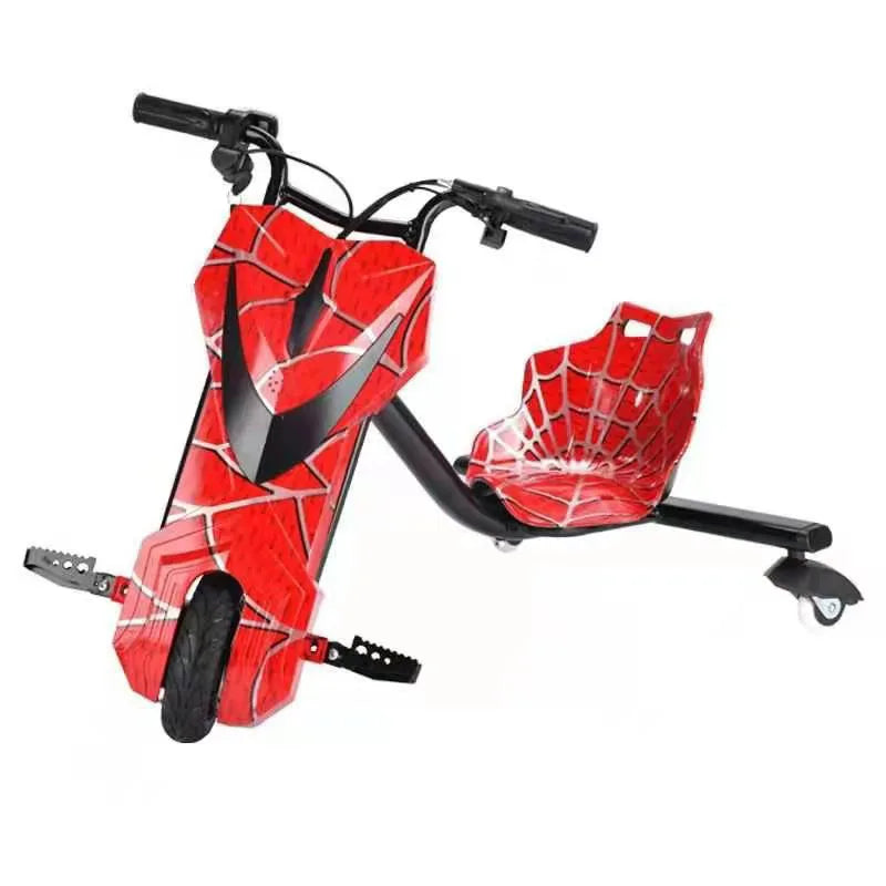Wholesale Kids 3 Wheel Electric Power Drift Trike Scooter Spider Drifting Scooter for Kids