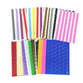 102pcs/sheet Vintage Triangle Stickers Multicolor Scrapbooking Stickers PVC Waterproof Decoration for Pictures Photos