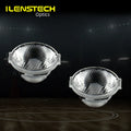 Ilenstech Bead Surface 15 Degree Beam Angle 13mm Led Lens with Holder for 3030 Led