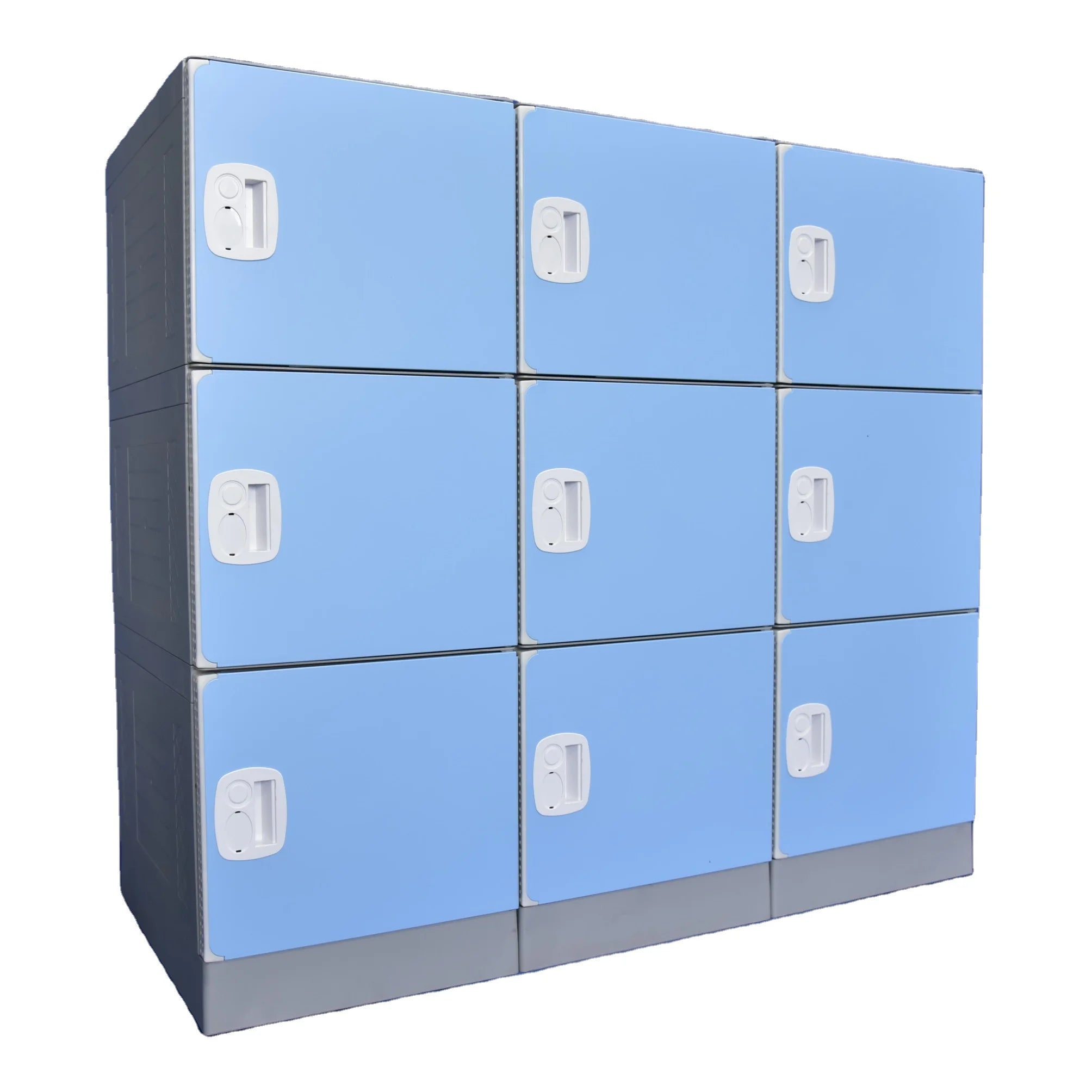 Custom Designed Economical ABS Plastic Stadium Room Lockers Cabinet